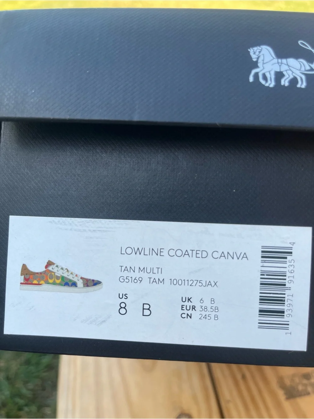 Coach Multicolor Signature C Low-Top Sneakers - White Trim - Picture 4 of 5